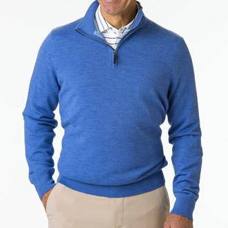 F&G Wind Sweater - Baruffa Merino 1/4 Zip