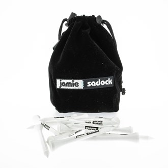 Jamie Sadock Black Velvet Accessories Bag