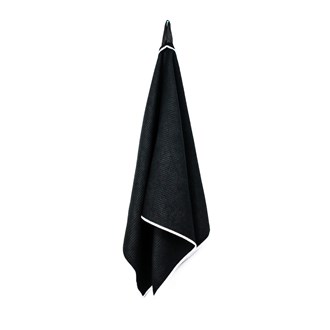 PRG Aqua-Lock Caddy Towel - Black/White