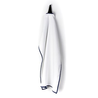 PRG Aqua-Lock Cart Towel - White/Navy
