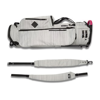 Jones Golf Bag - Utility Trouper 2.0, Grey Twill/Pink