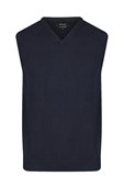 Cotton/Cashmere V-Neck Vest