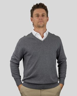 38 South Men's V Neck CC Sweater