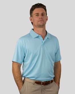 38 South Polo - Mens Cooldry Light Solid
