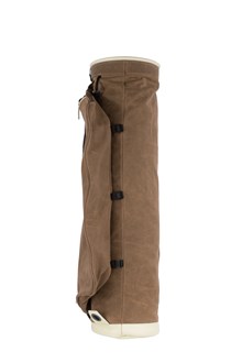 38 South Waxed Canvas/Leather Sunday Bag with Stay
