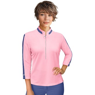 Jamie Sadock 3/4 Sleeve Polo - Ottoman