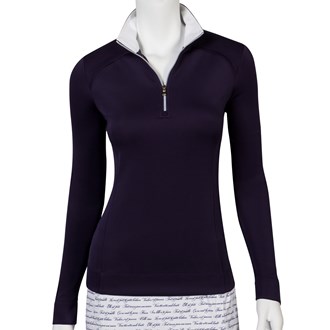 F&G Ladies Sweater - Wells 1/4 Zip Pullover