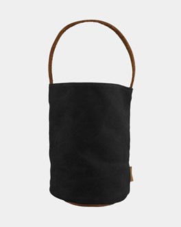 38 South Waxed Canvas/Leather Shag Bag