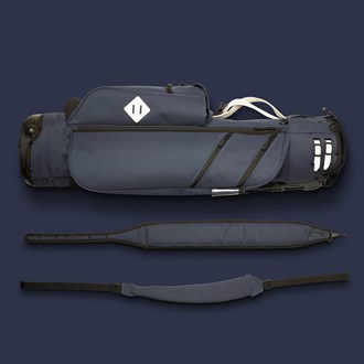 Jones Golf Bag Utility Stand Bag - Navy/White