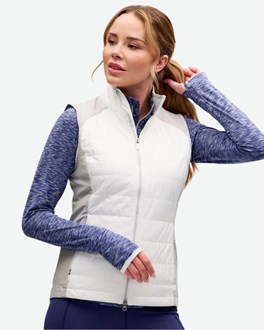 Zero Restriction Ladies Vest - Tess - White