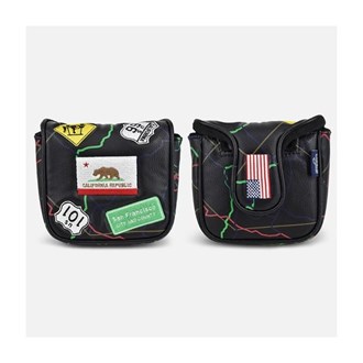 PRG Originals, Route 66, Spider Mallet Putter Cover - Black